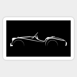 Triumph TR2 Silhouette Sticker